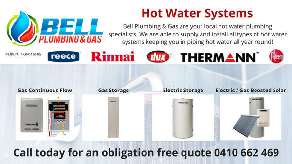 Hot Water System Repairs Hot Water System Replacement Perth